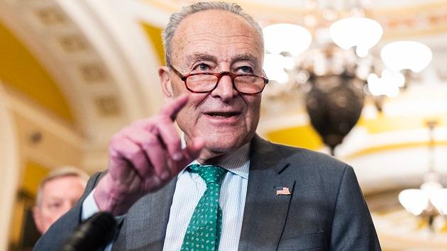 Schumer defends support for GOP funding bill ahead of Senate votes to avoid shutdown - ABC News